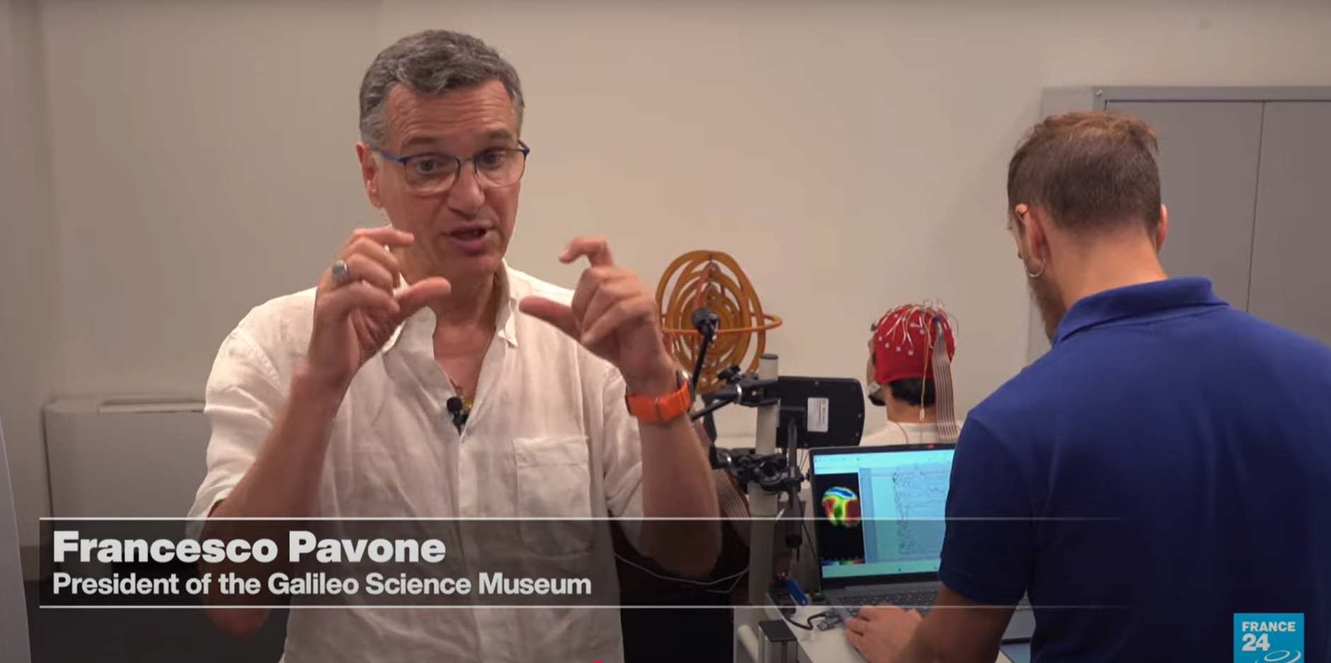 France 24 highlights the launch of Italy’s first Neuroaesthetics Lab at Museo Galileo